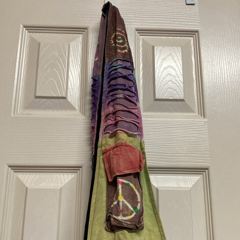 Rising International Patchwork Cotton Boho Crossb… - image 6